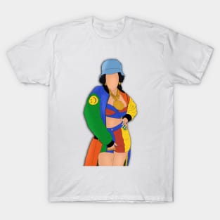 Cardi B Moschino 90's Fan Art T-Shirt